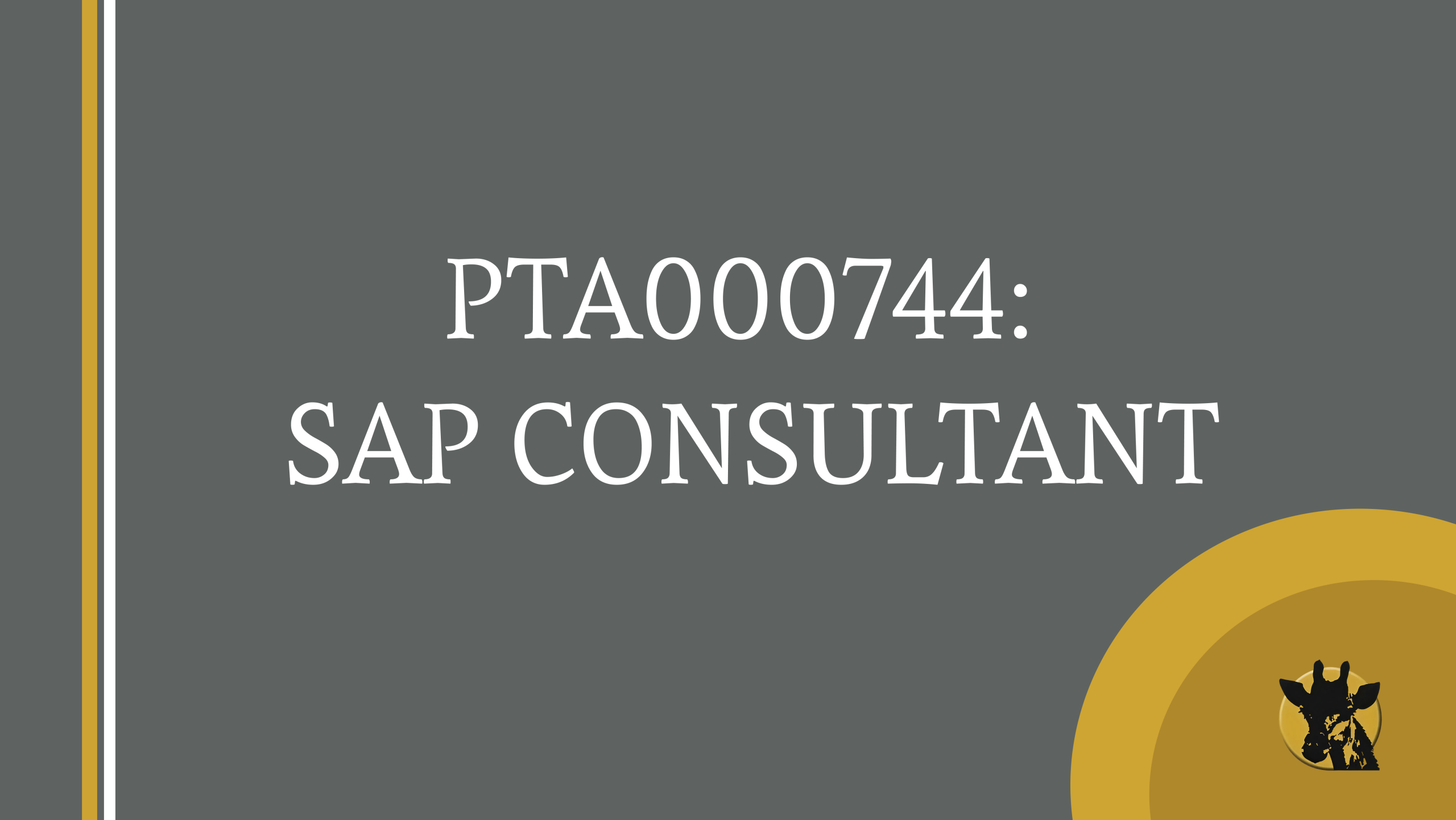 SAP Consultant 
