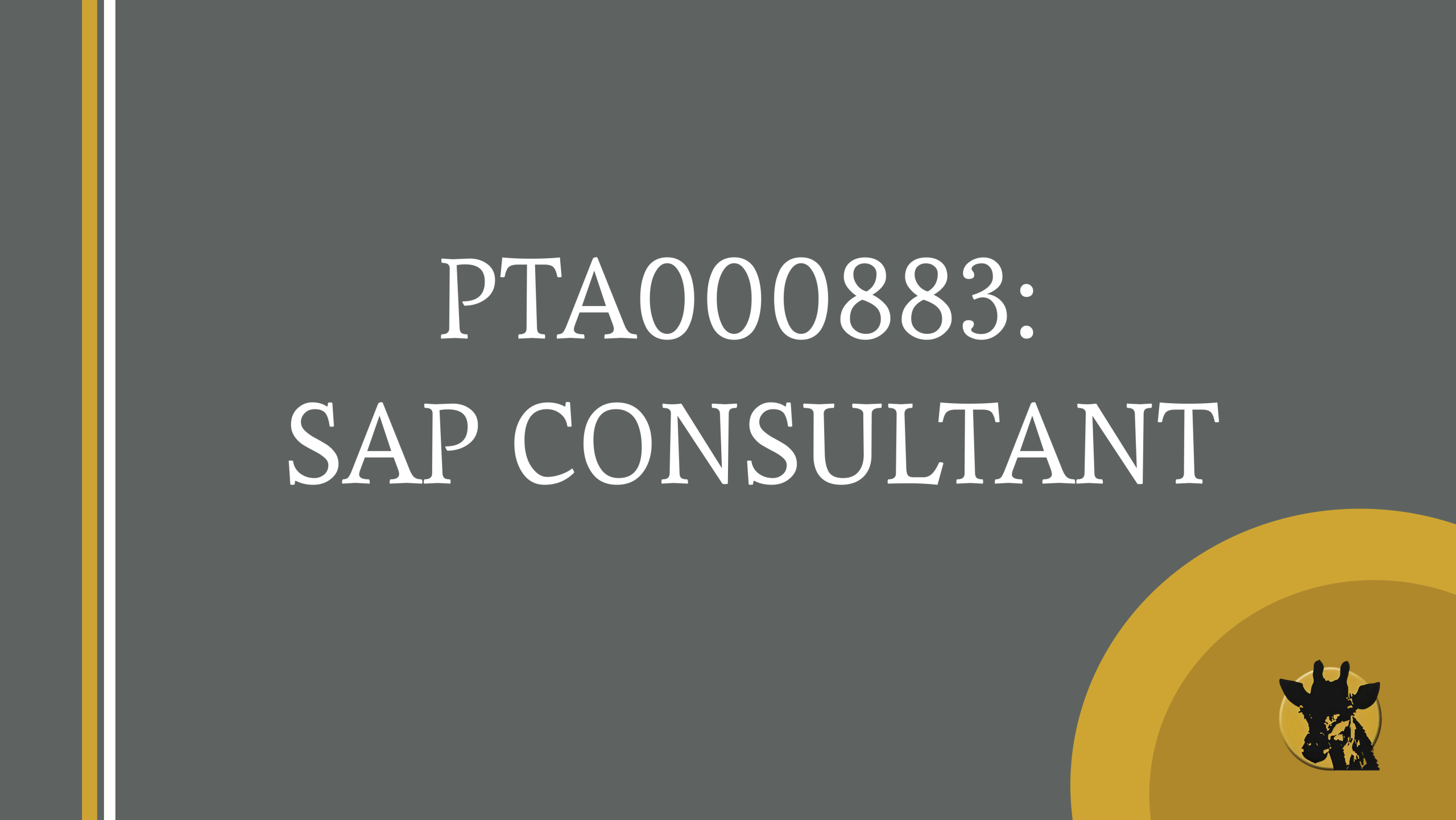 SAP Consultant 