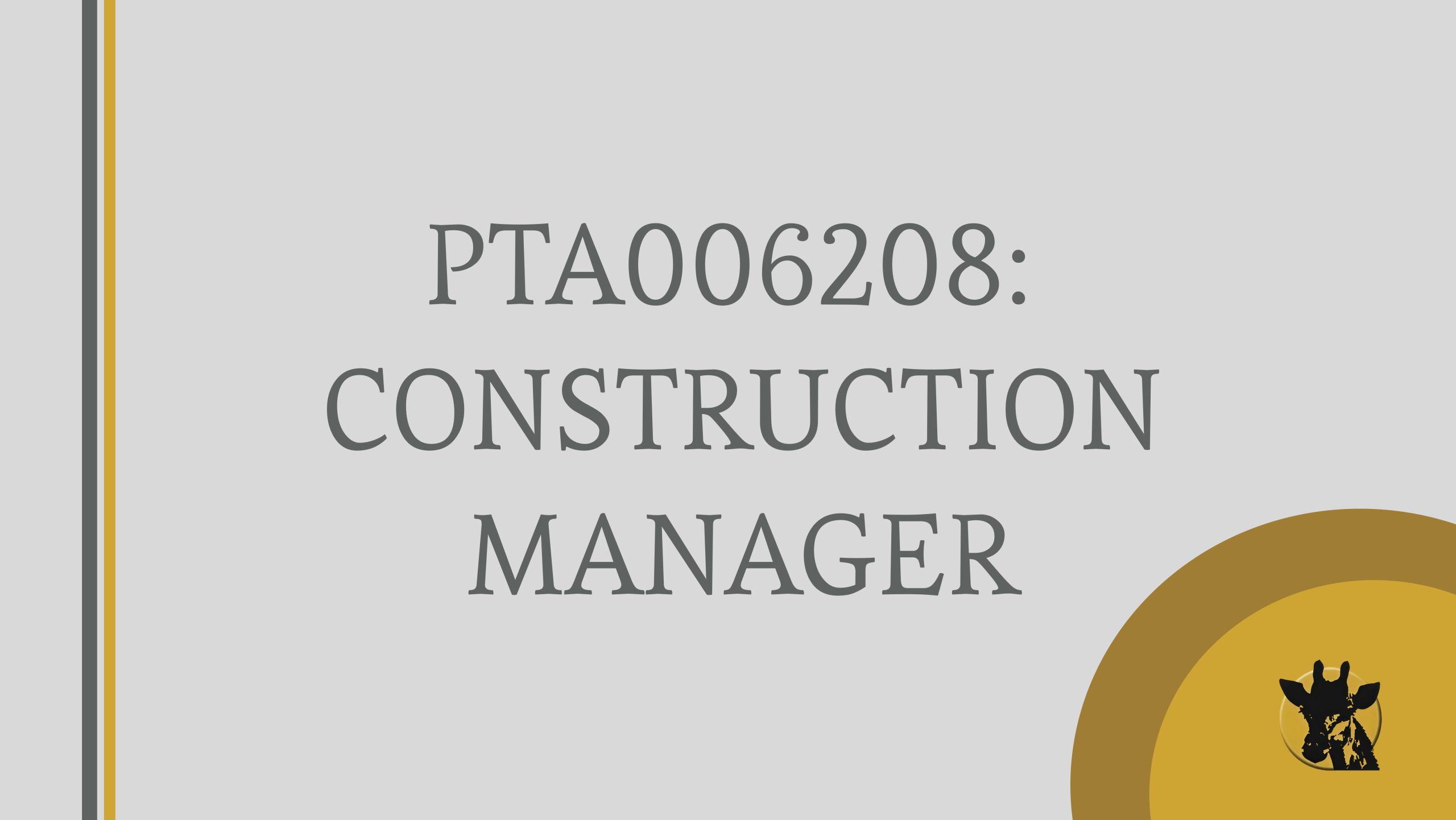 Construction Foreman 